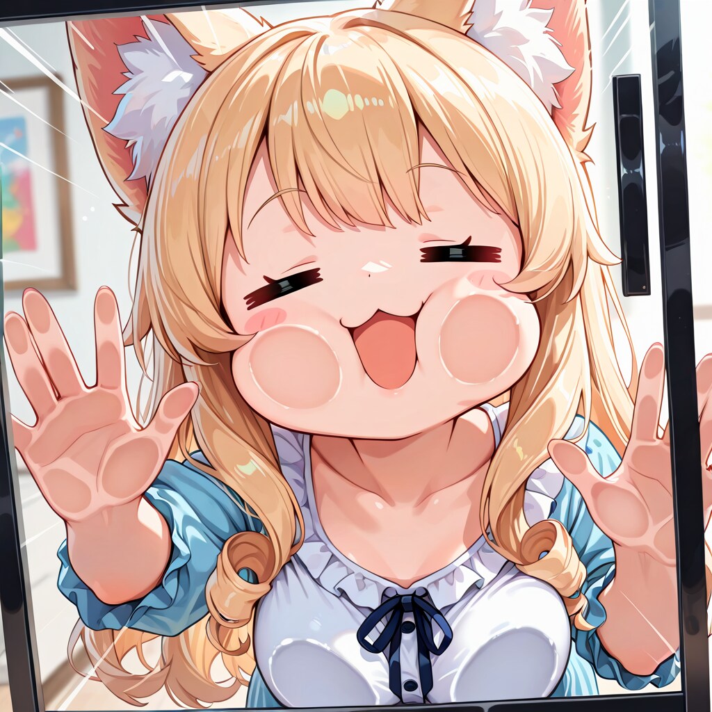 張り付きケモミミゆるふわおねえさん