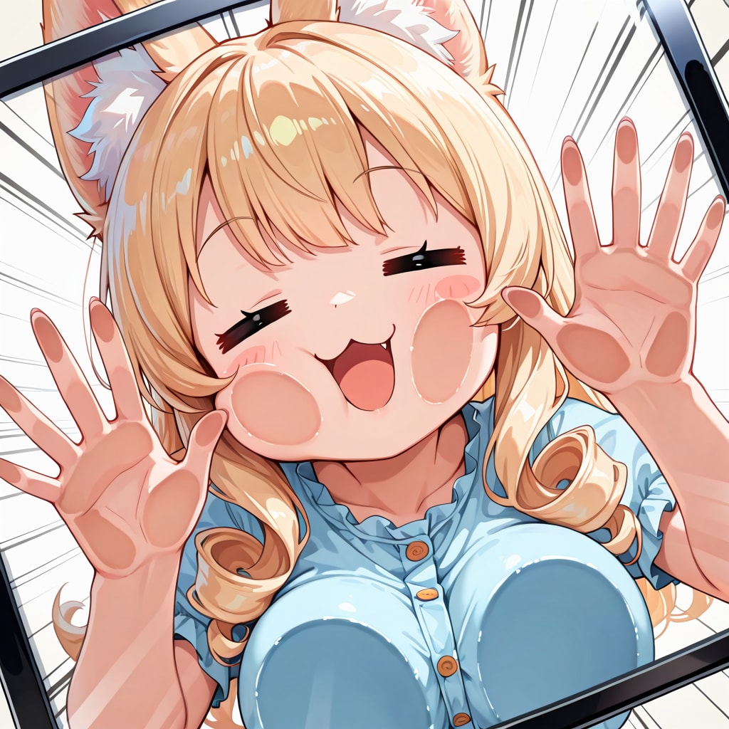 張り付きケモミミゆるふわおねえさん