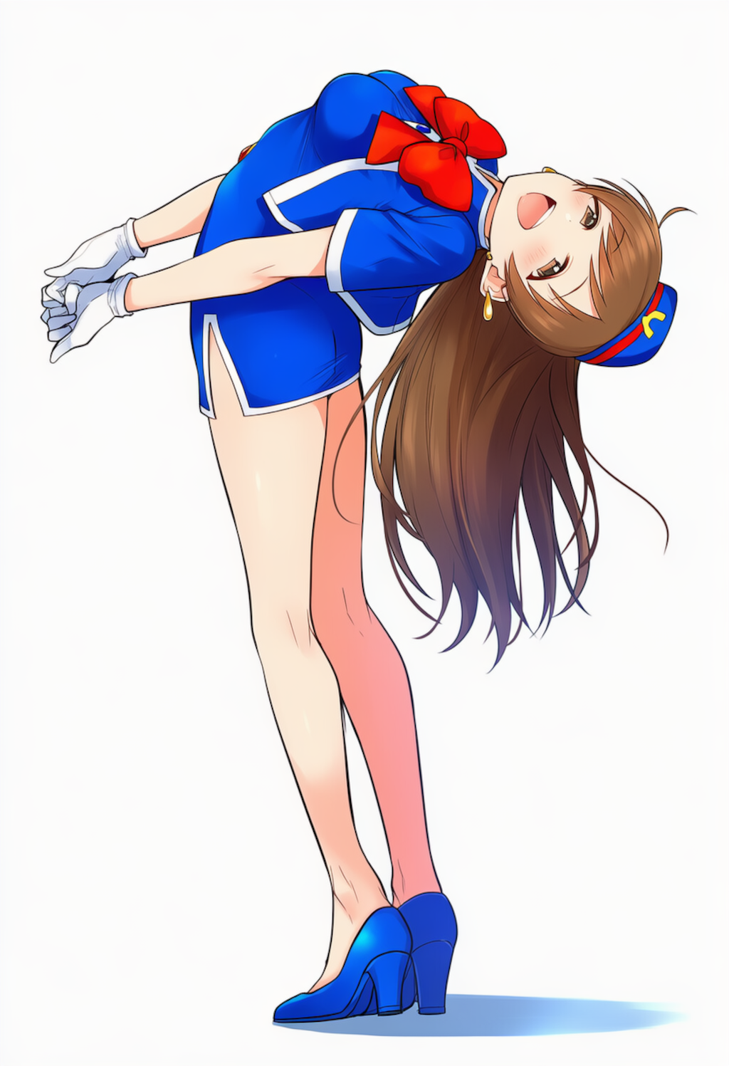 制服　後ろ反り17