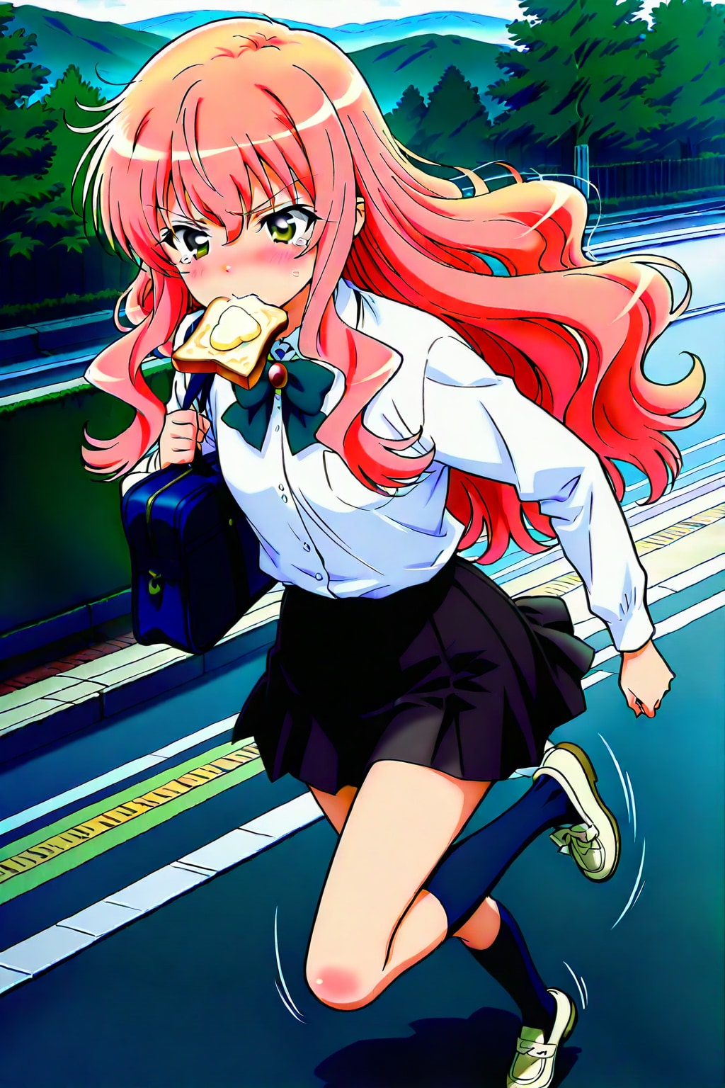 遅刻遅刻・・・　（ルイーズ）