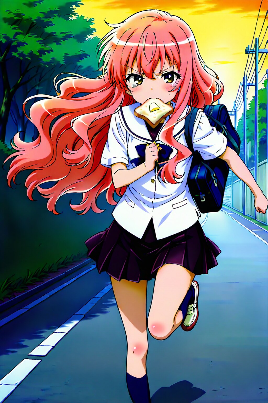 遅刻遅刻・・・　（ルイーズ）