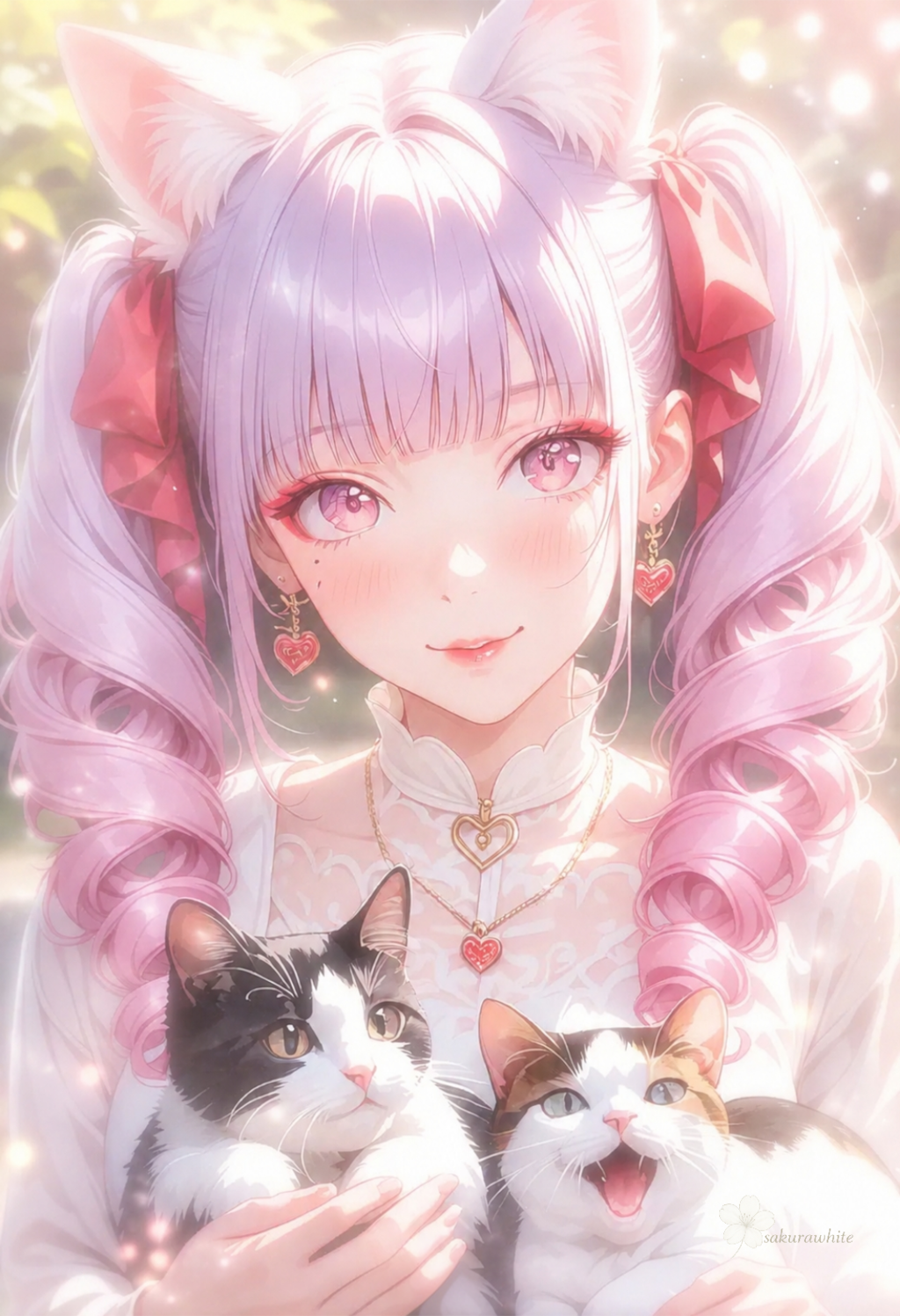 猫まみれ。