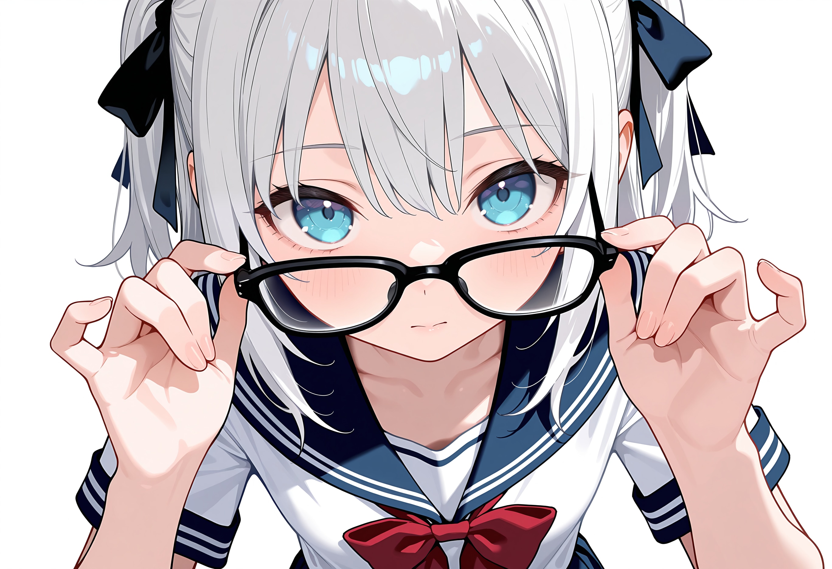 うちの子と眼鏡 | の人気AIイラスト・グラビア