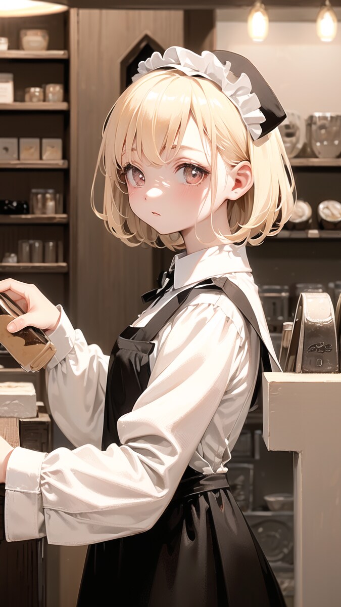 店員