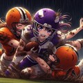 🏈泥まみれの女子アメフト 142 10枚目