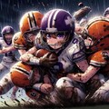 🏈泥まみれの女子アメフト 142 9枚目