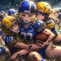 🏈泥まみれの女子アメフト 142 8枚目