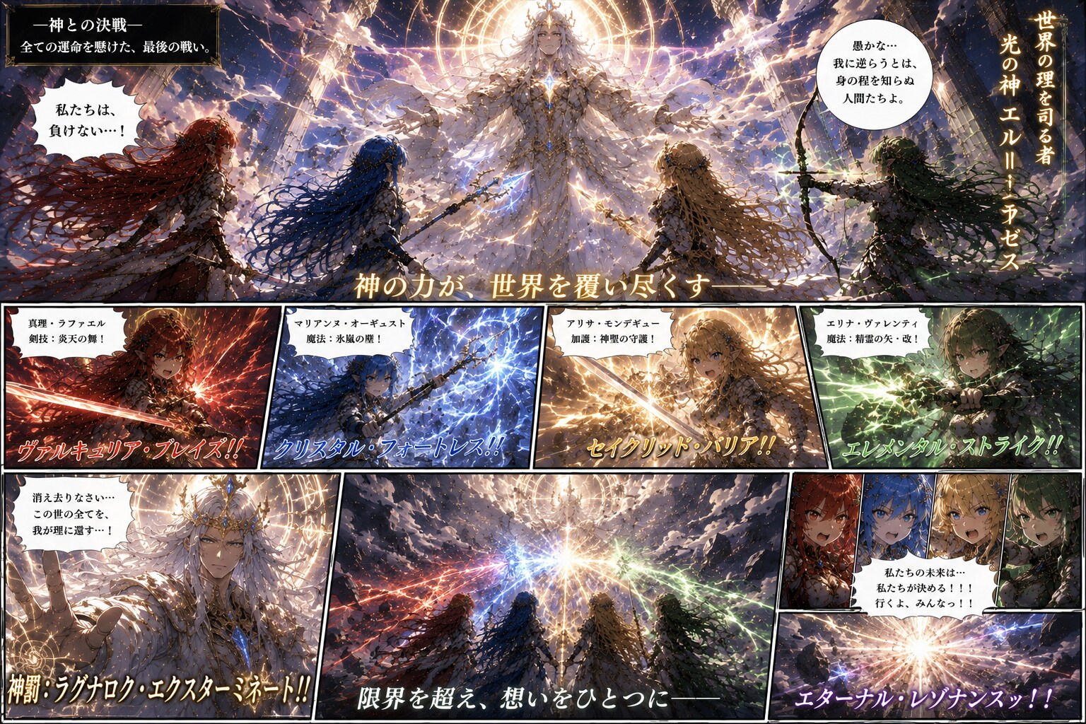 神との決戦：運命の戦い