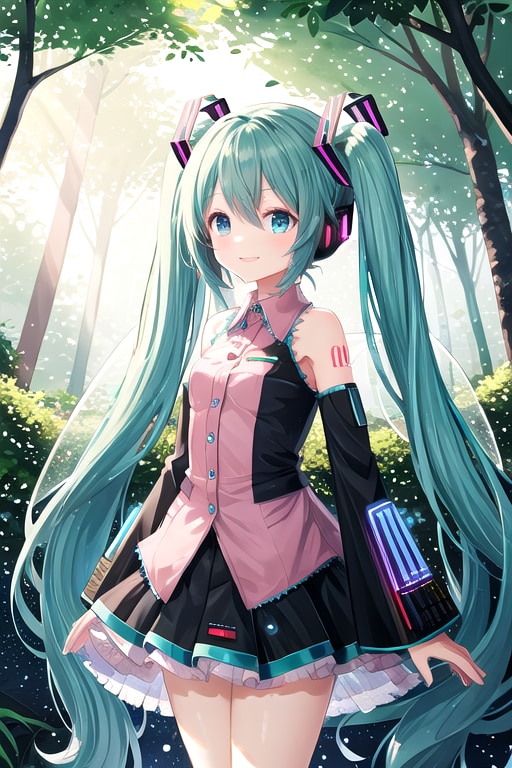 妖精の森の歌姫 | の人気AIイラスト・グラビア