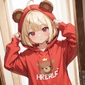 可愛いクマちゃん 4枚目