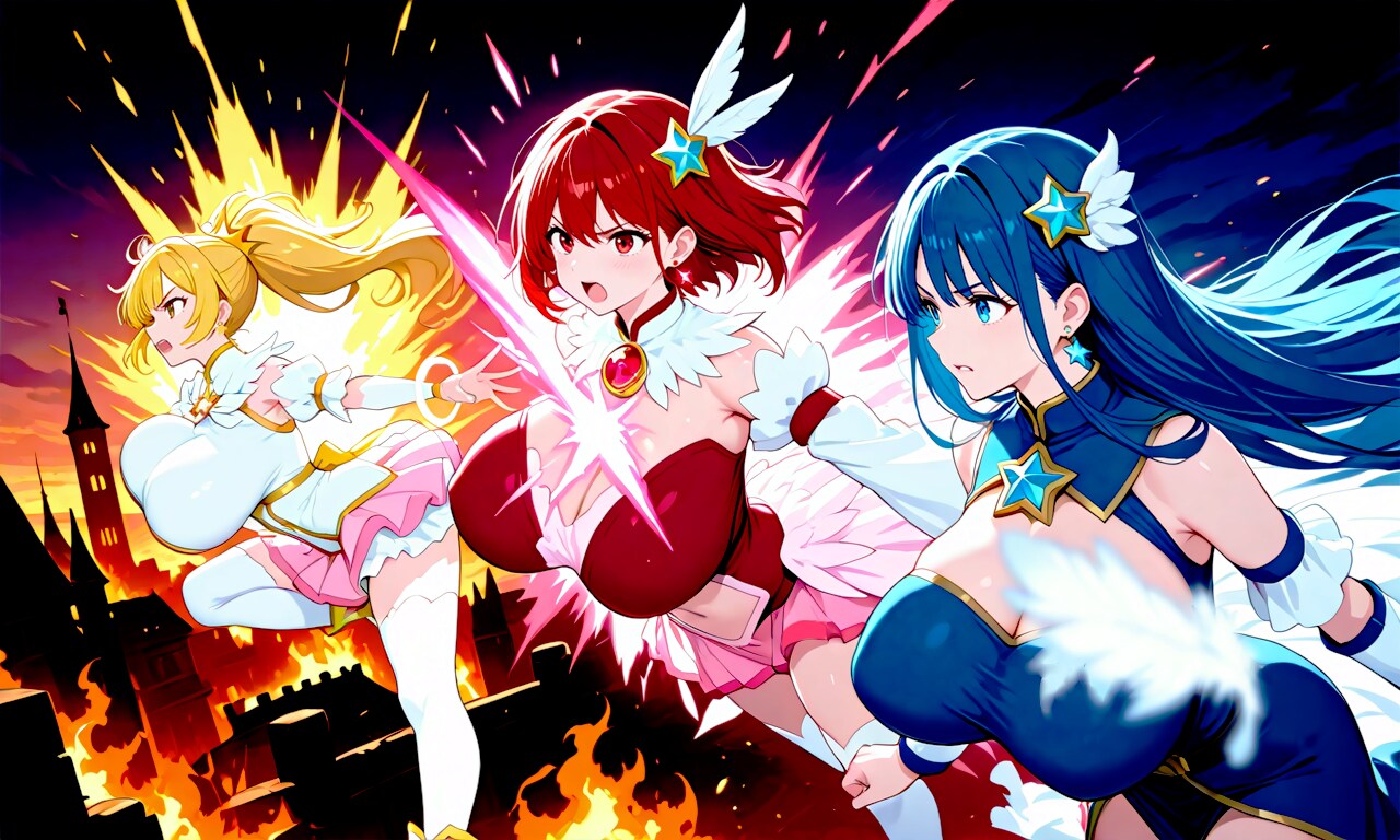 異世界に呼ばれた魔法少女たち