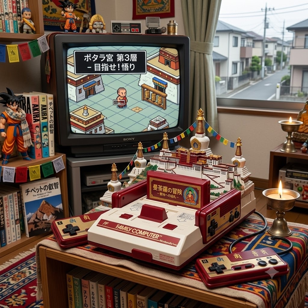 ポタラ宮っぽいファミコン