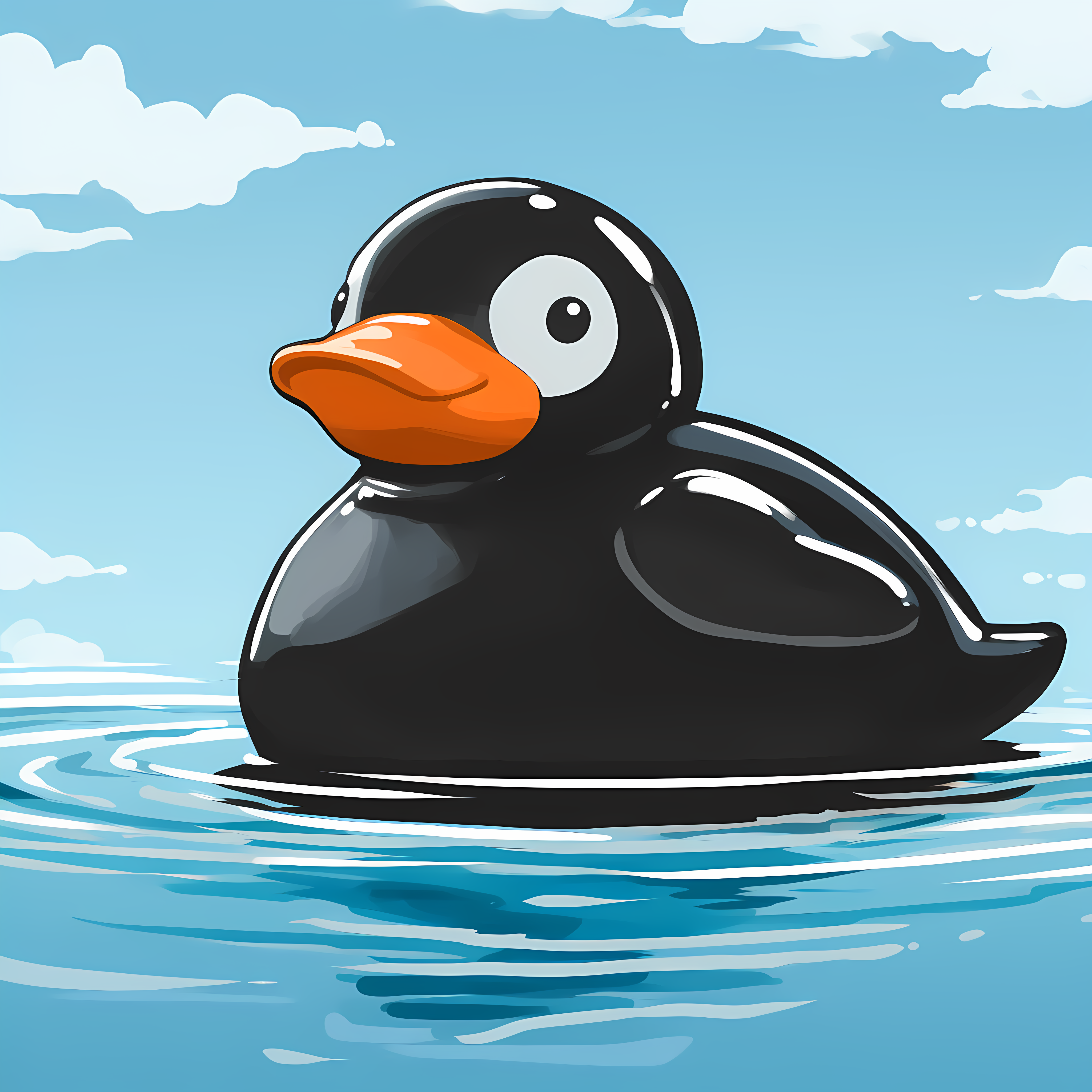 Rubber Penguin