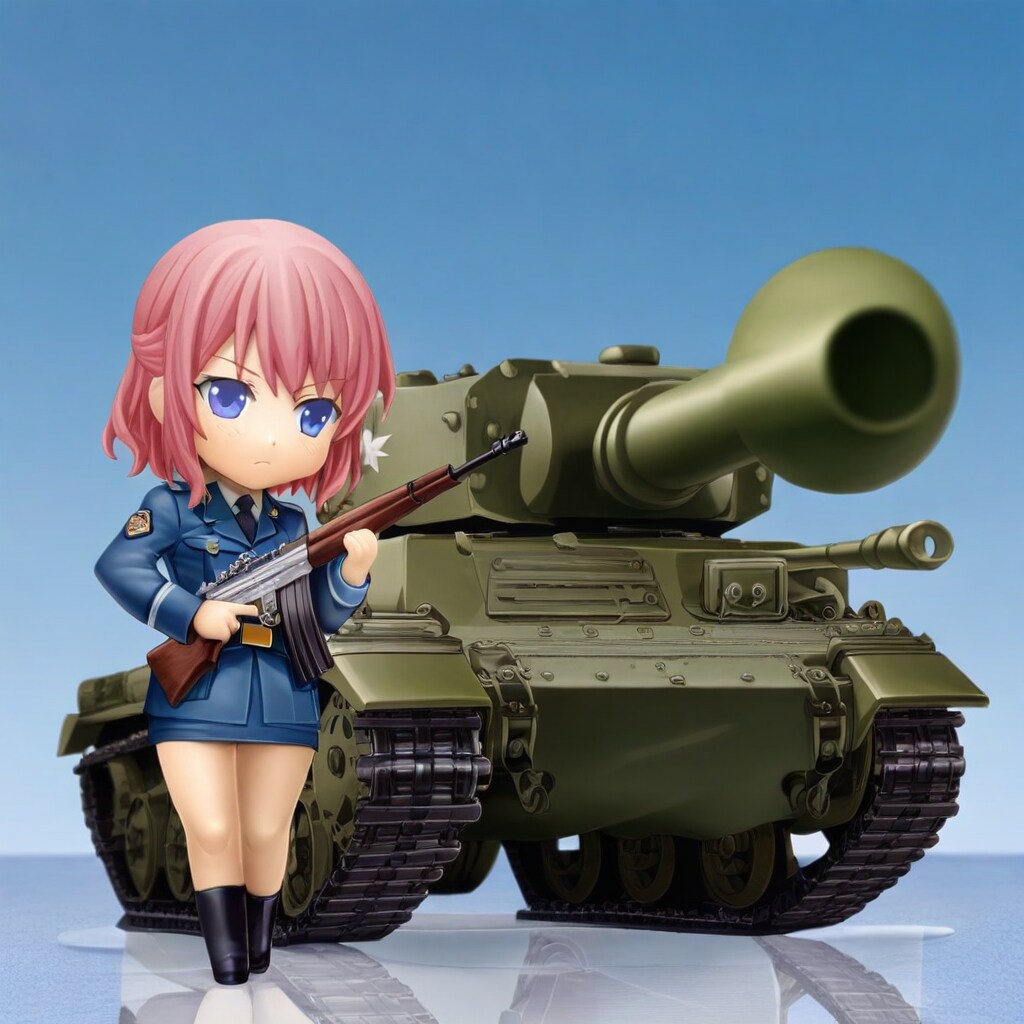 ノスタリア共和国軍が戦意高揚の為に発売したミニチュアセット