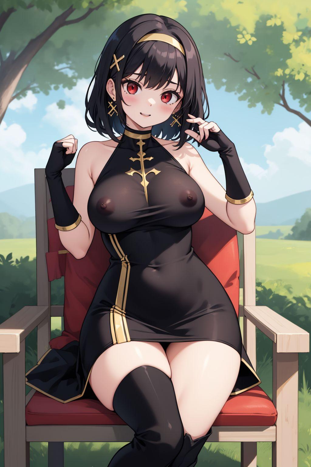 [NekoTini] ヨー・フォージャーの黒いドレス