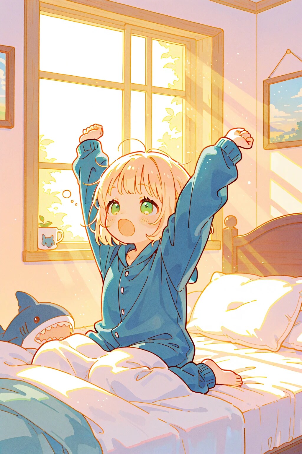 あーさーだー！