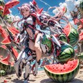 スイカ・メカ娘 6枚目