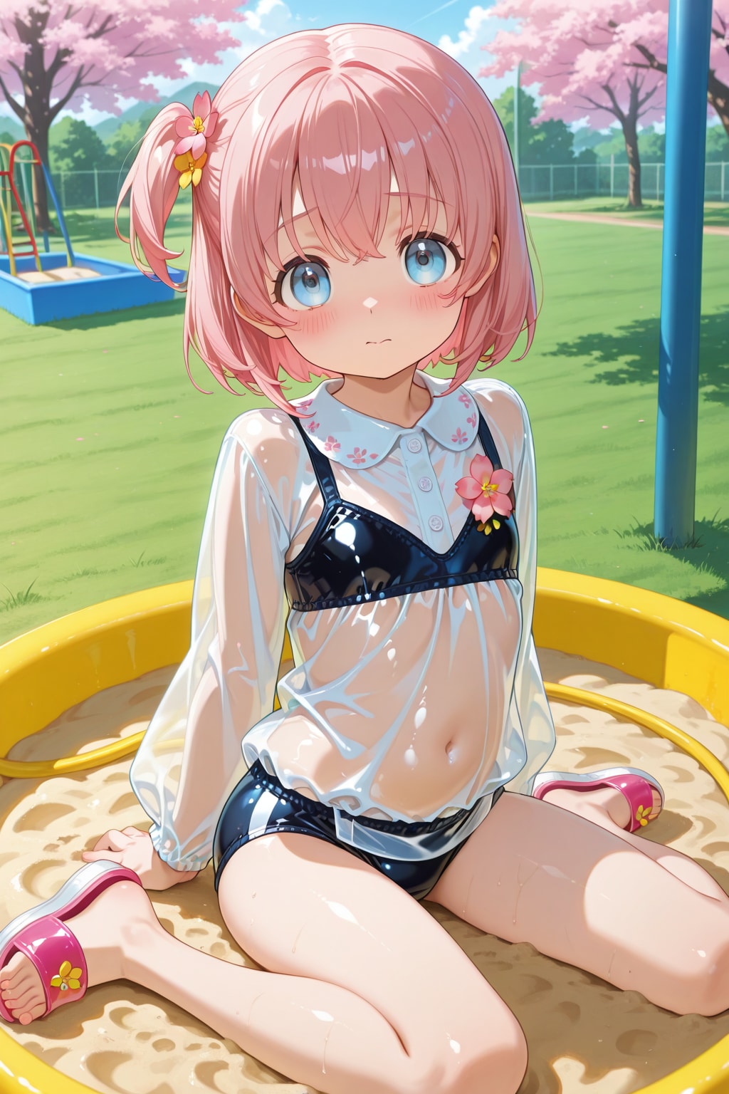 ブラジャーは服の下に着るものだよ