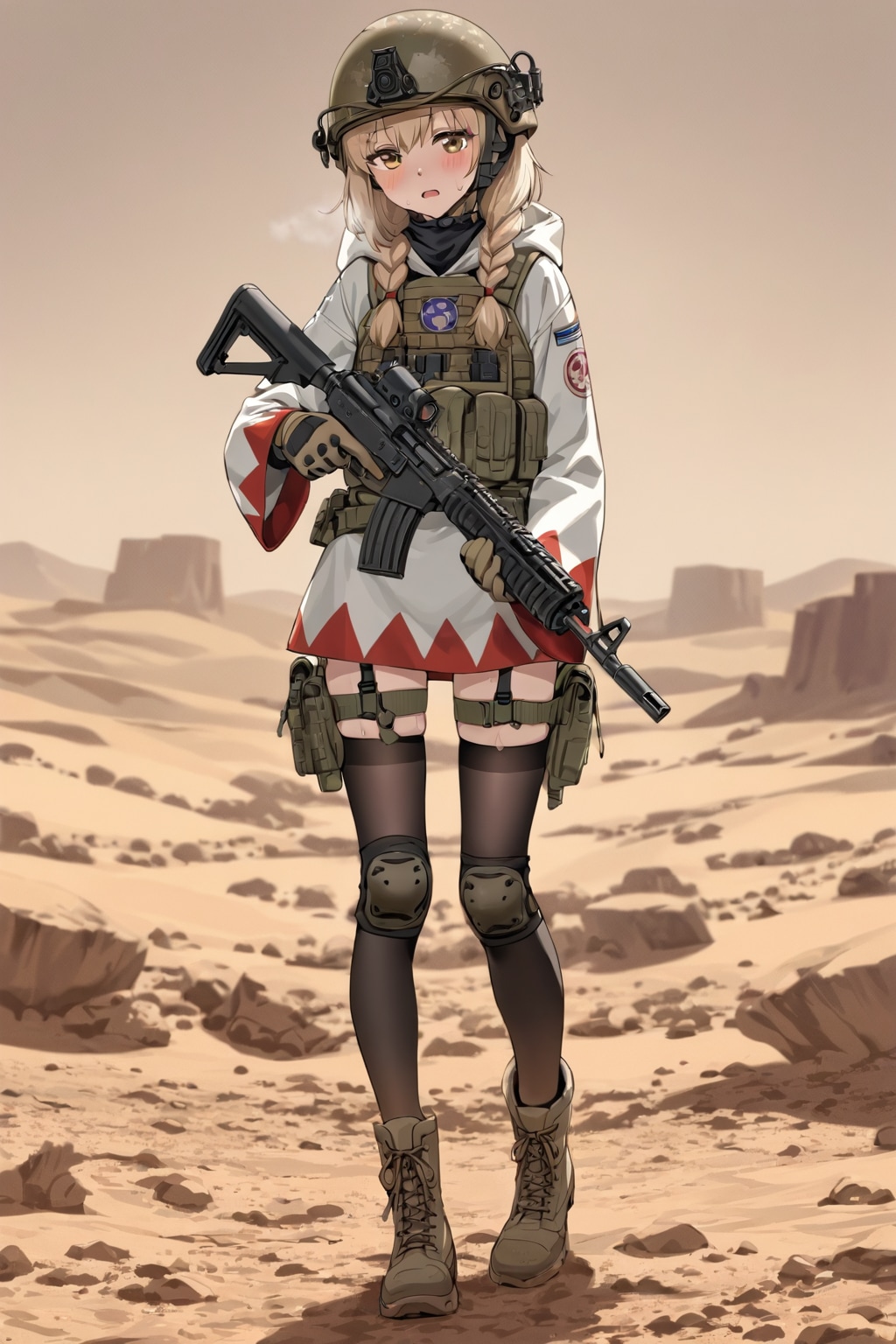 砂漠の傭兵の白魔道士