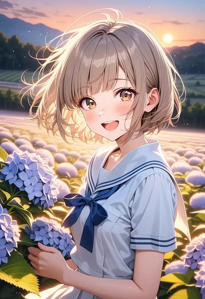 あじさい畑