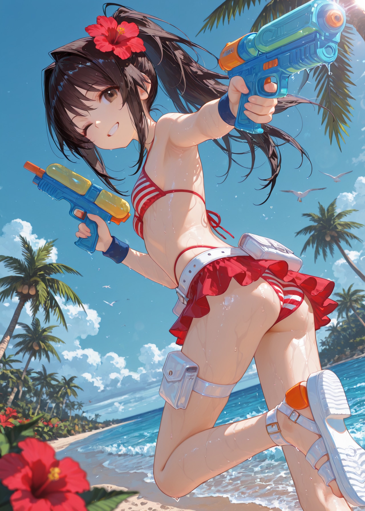 海! リゾート! 水着!