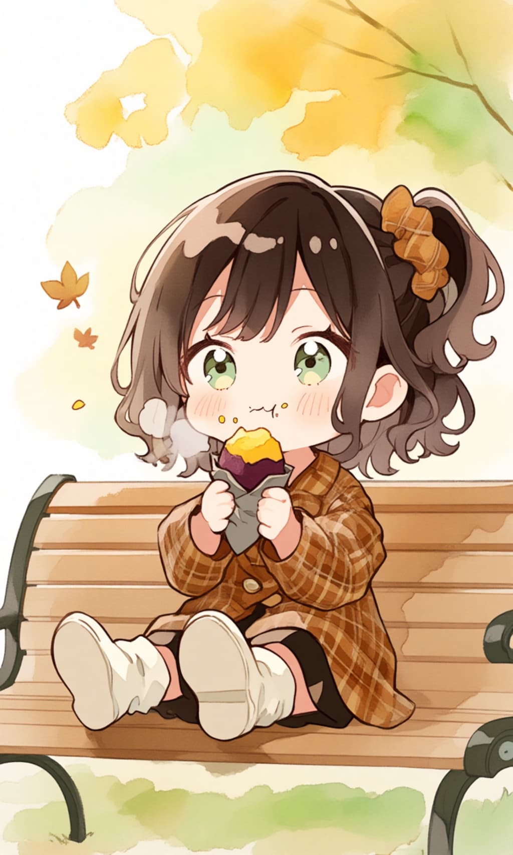 ホカちゃんとほっかほかのお芋