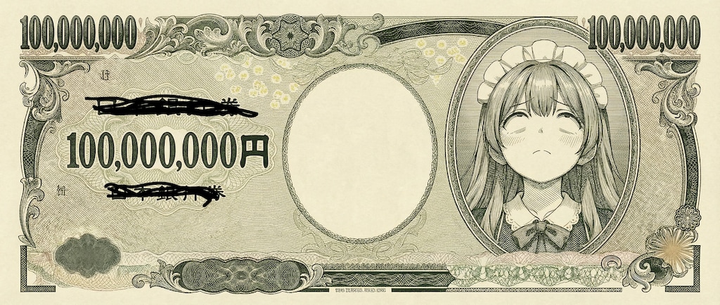 💰いちおくえんさつ💰