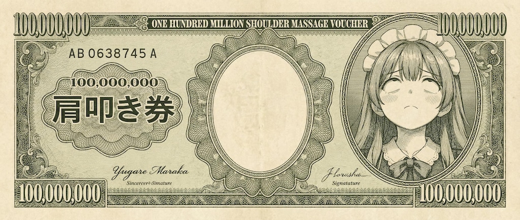 💰いちおくえんさつ💰