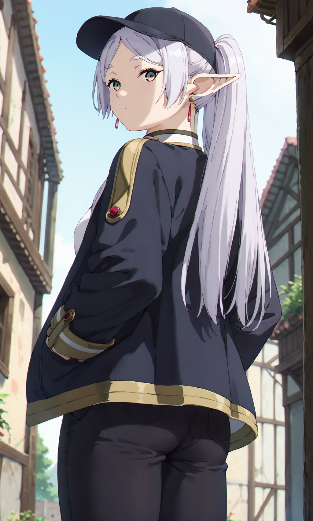 アウトドア　ベースキャップ　美少女　2枚目以降は気にしないでください