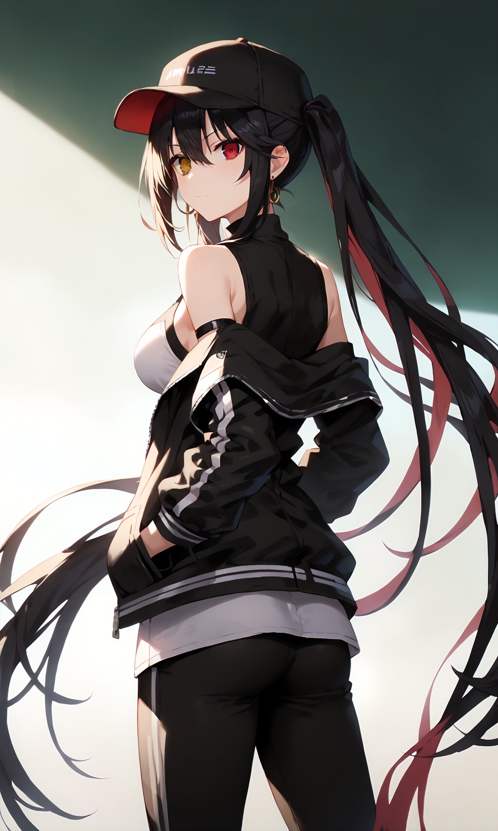 アウトドア　ベースキャップ　美少女　2枚目以降は気にしないでください