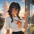 夕暮れの放課後 2枚目