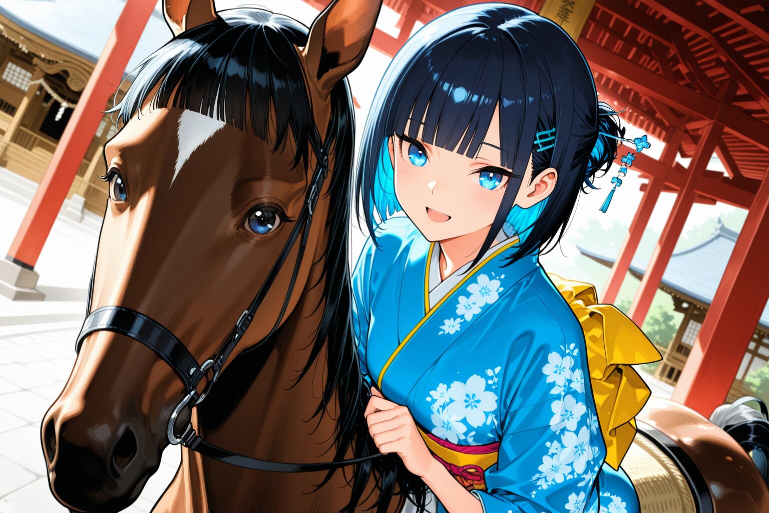 あけましておめでとう午年 | の人気AIイラスト・グラビア