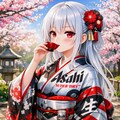 梅の花見のスーパードライさん 2枚目