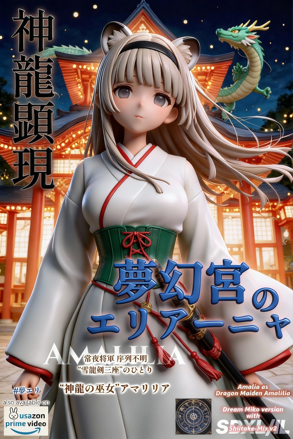 【夢エリ】うさプラ フィギュア祭り 夢エリメンバーズ【Seedream4.5で6体】