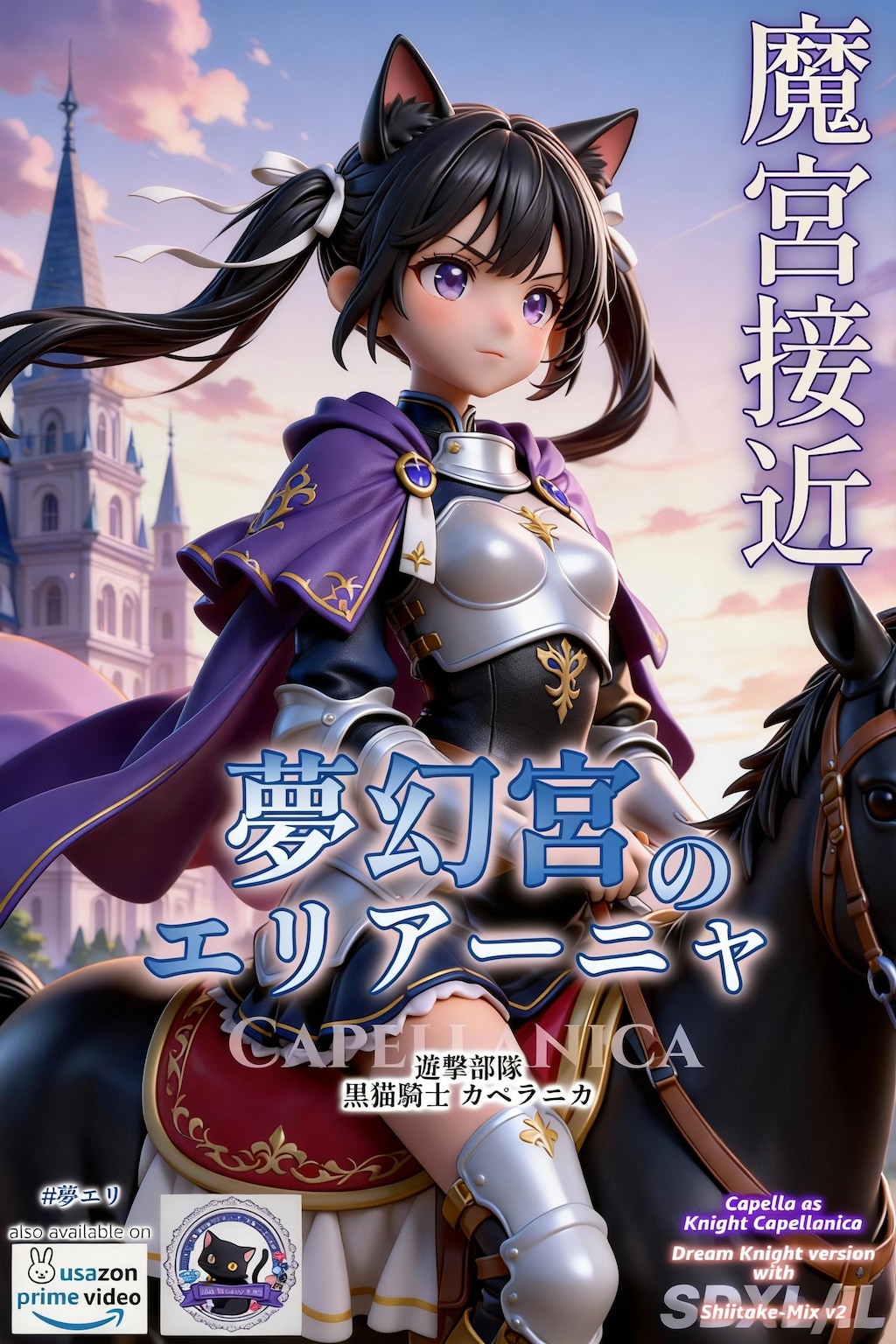 【夢エリ】うさプラ フィギュア祭り 夢エリメンバーズ【Seedream4.5で6体】