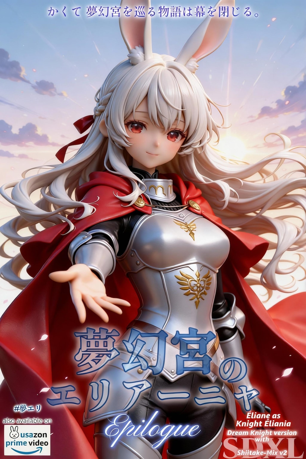 【夢エリ】うさプラ フィギュア祭り 夢エリメンバーズ【Seedream4.5で6体】