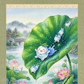 蓮の葉のたまり水 2枚目