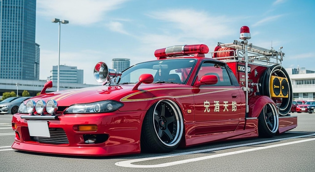 S15消防車のドリ車