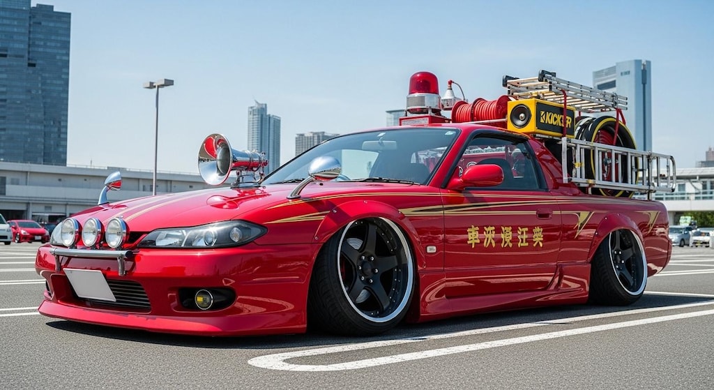S15消防車のドリ車