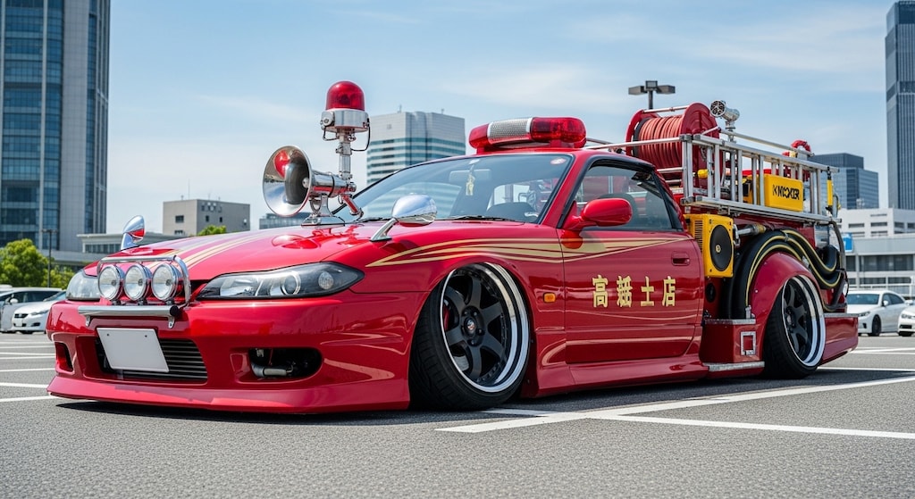 S15消防車のドリ車