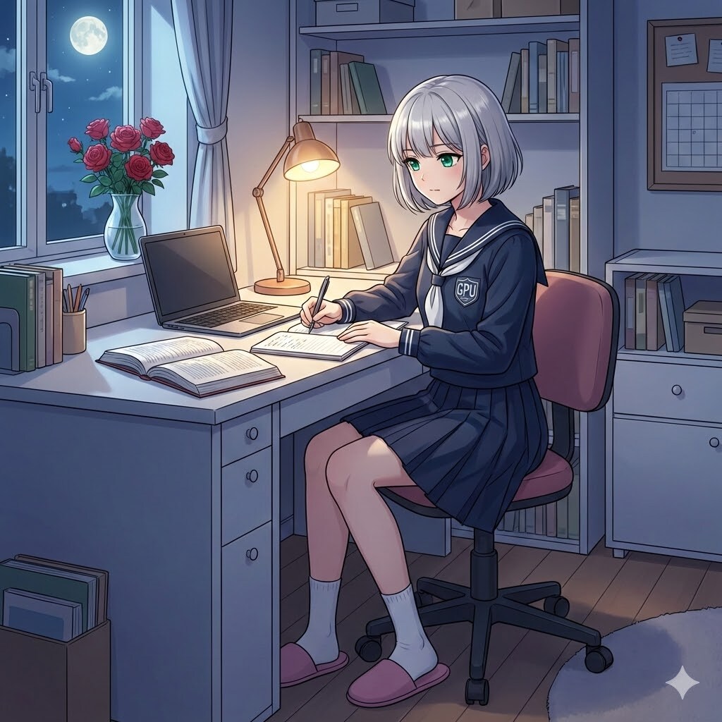 ねこたん勉強中 | の人気AIイラスト・グラビア