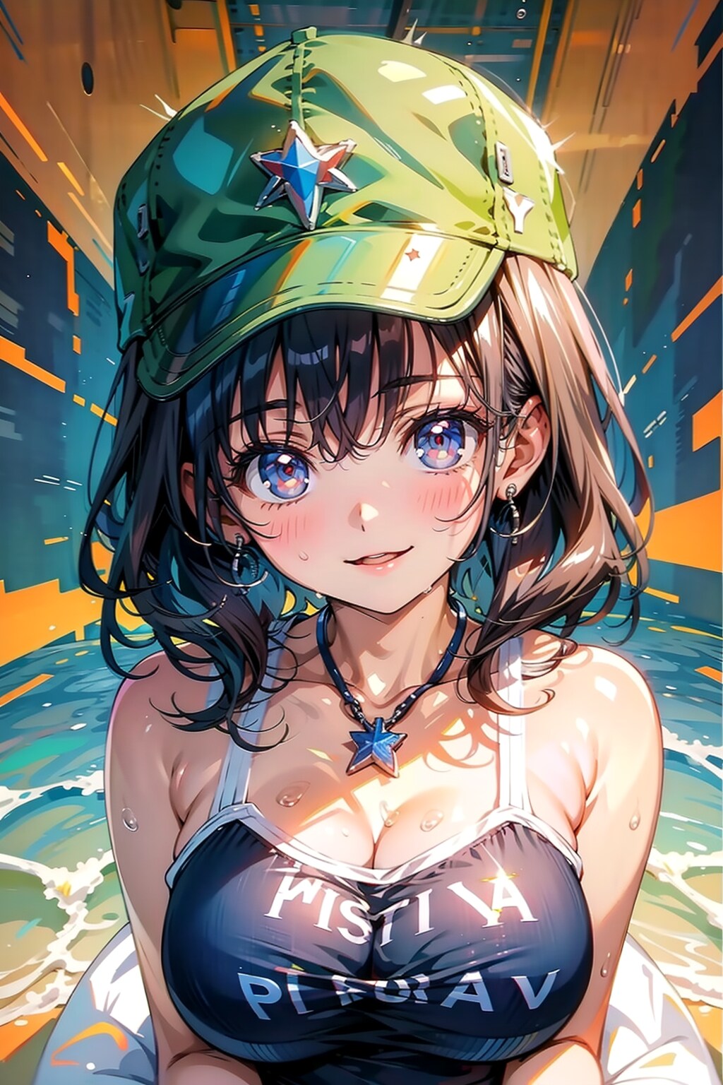 爆破する少女