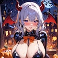 ちょっとエッチなハロウィンの魔女 3枚目