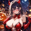 ちょっとエッチなハロウィンの魔女 4枚目