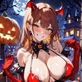 ちょっとエッチなハロウィンの魔女 5枚目