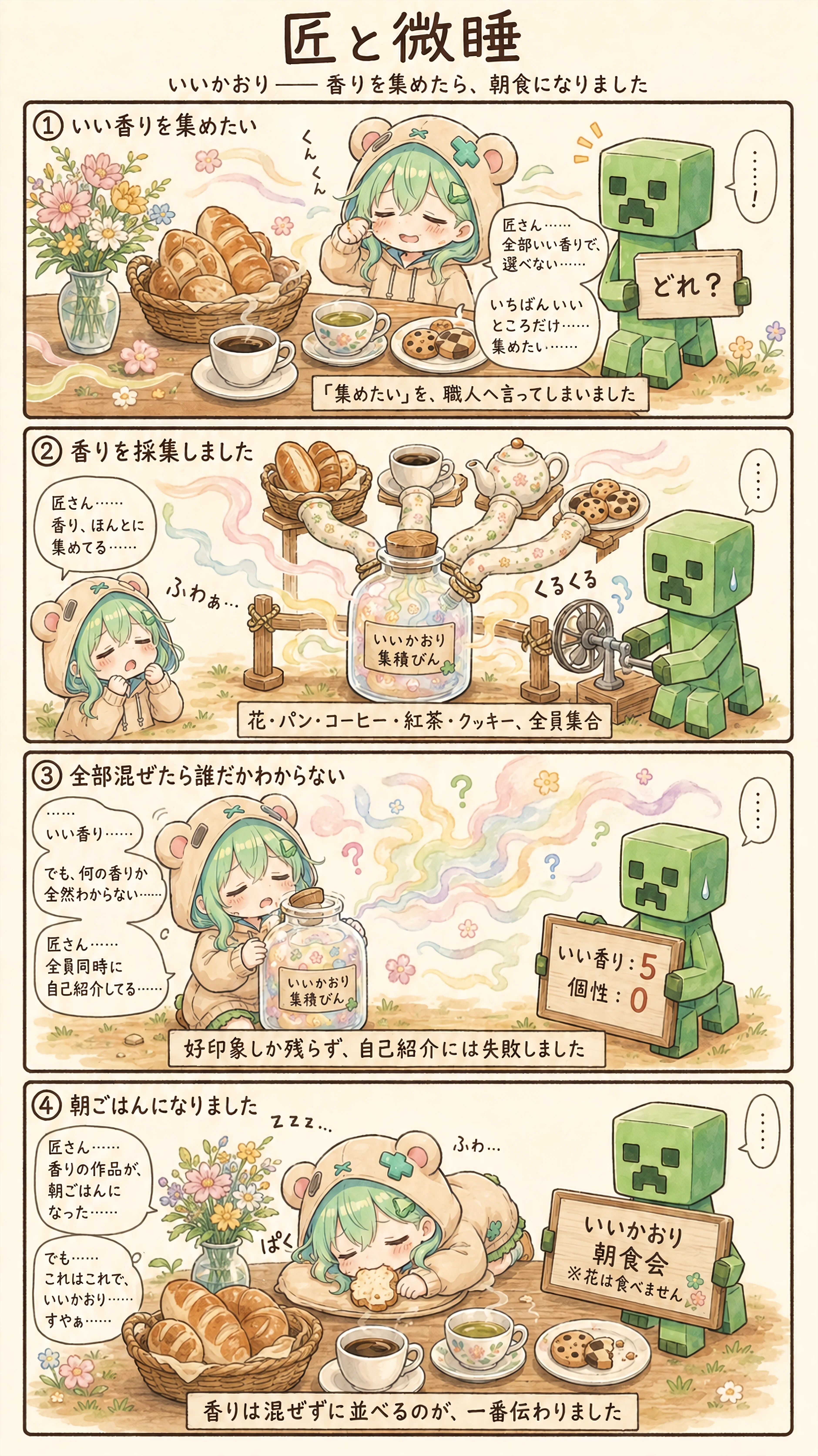 A Breakfast Made of Fragrance | の人気AIイラスト・グラビア