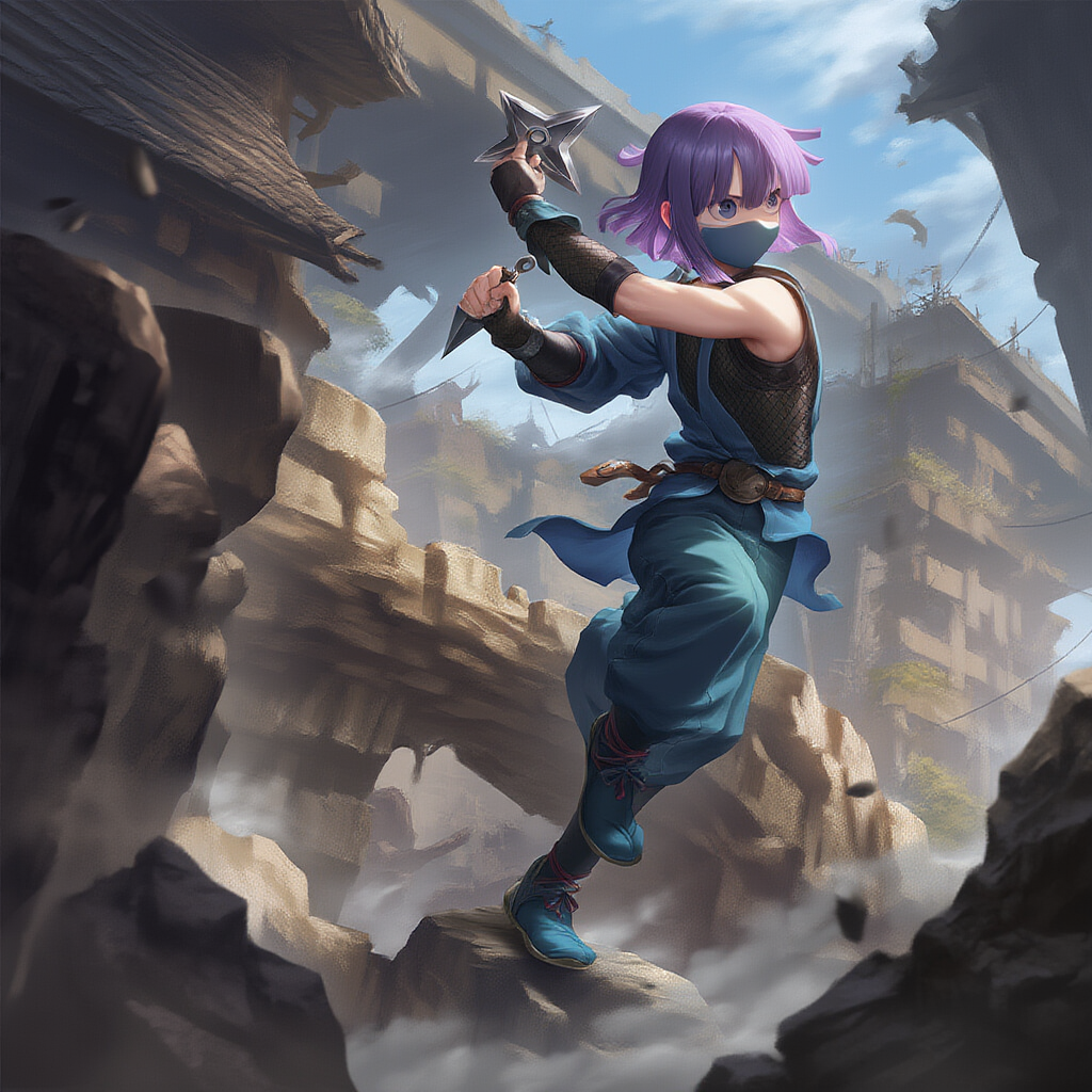 V4フル版　メイドラ　翔太君　RPG　ジョブ　忍者