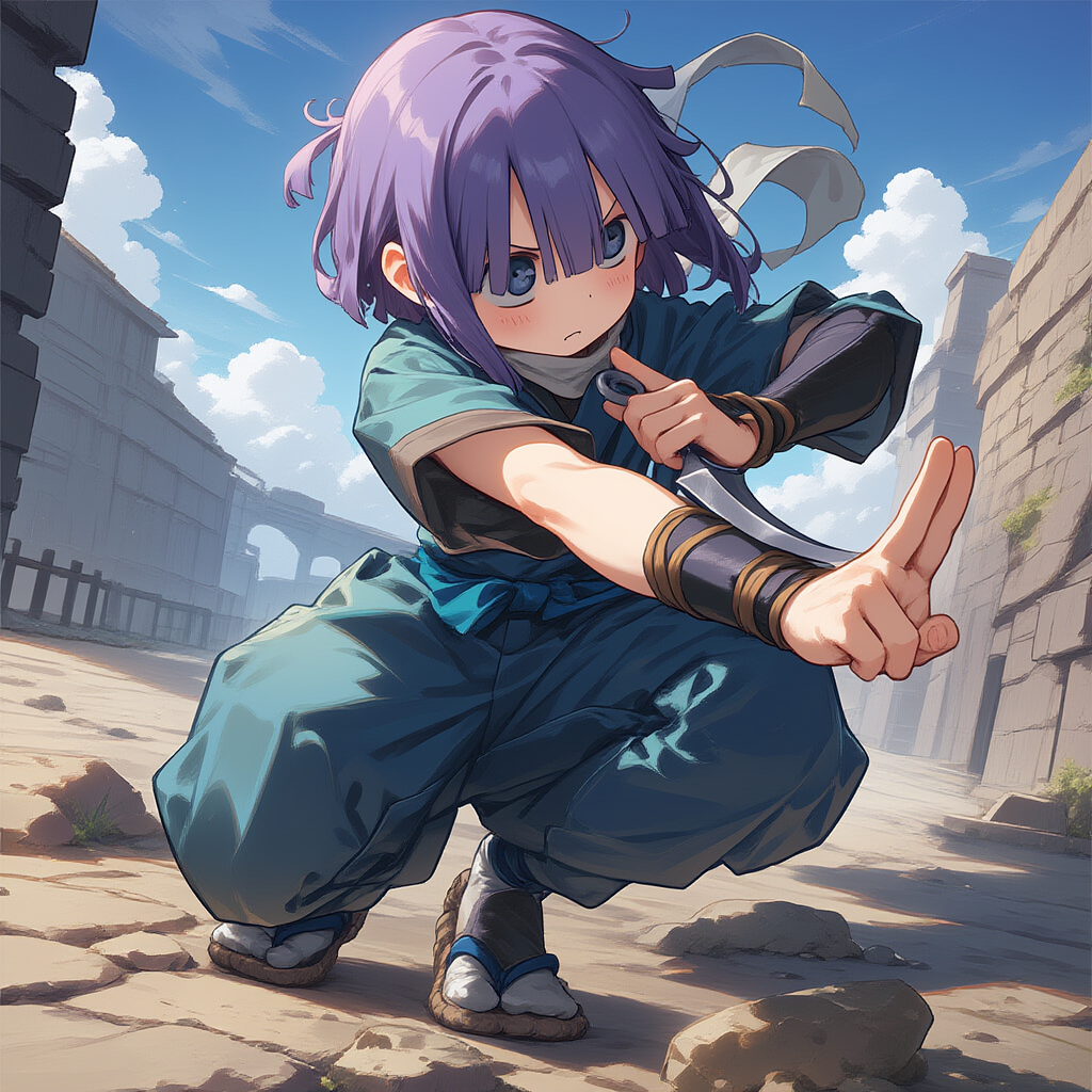 V4フル版　メイドラ　翔太君　RPG　ジョブ　忍者