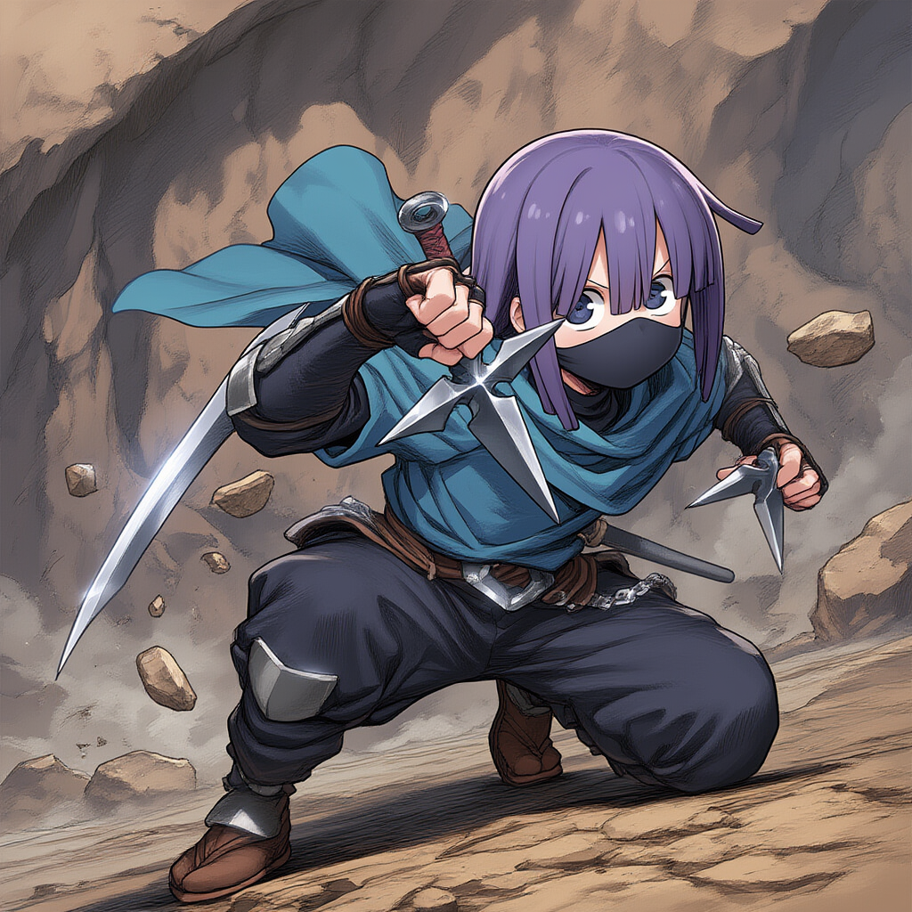 V4フル版　メイドラ　翔太君　RPG　ジョブ　忍者