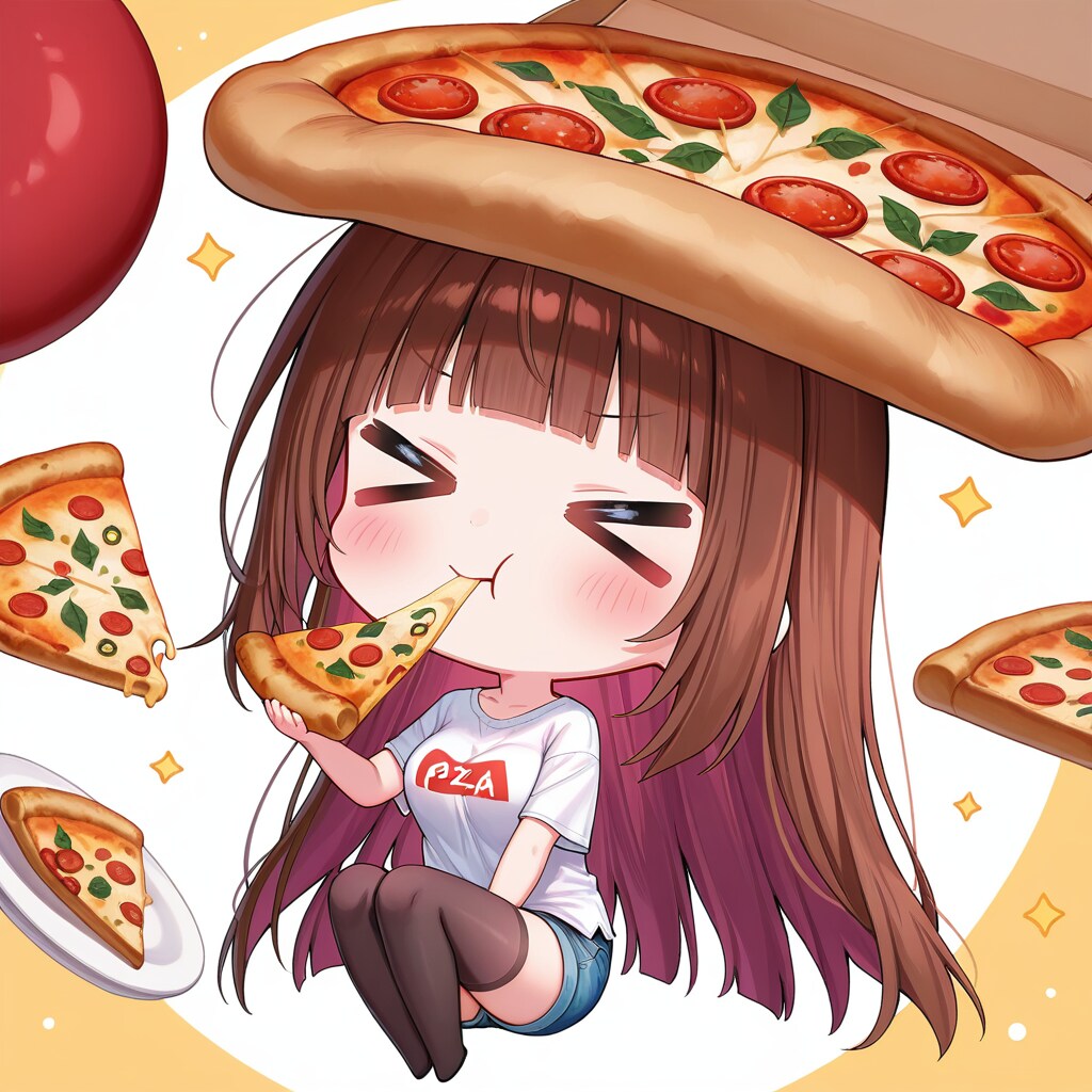 【PizzaDay】チビの子メグ姉ちゃん